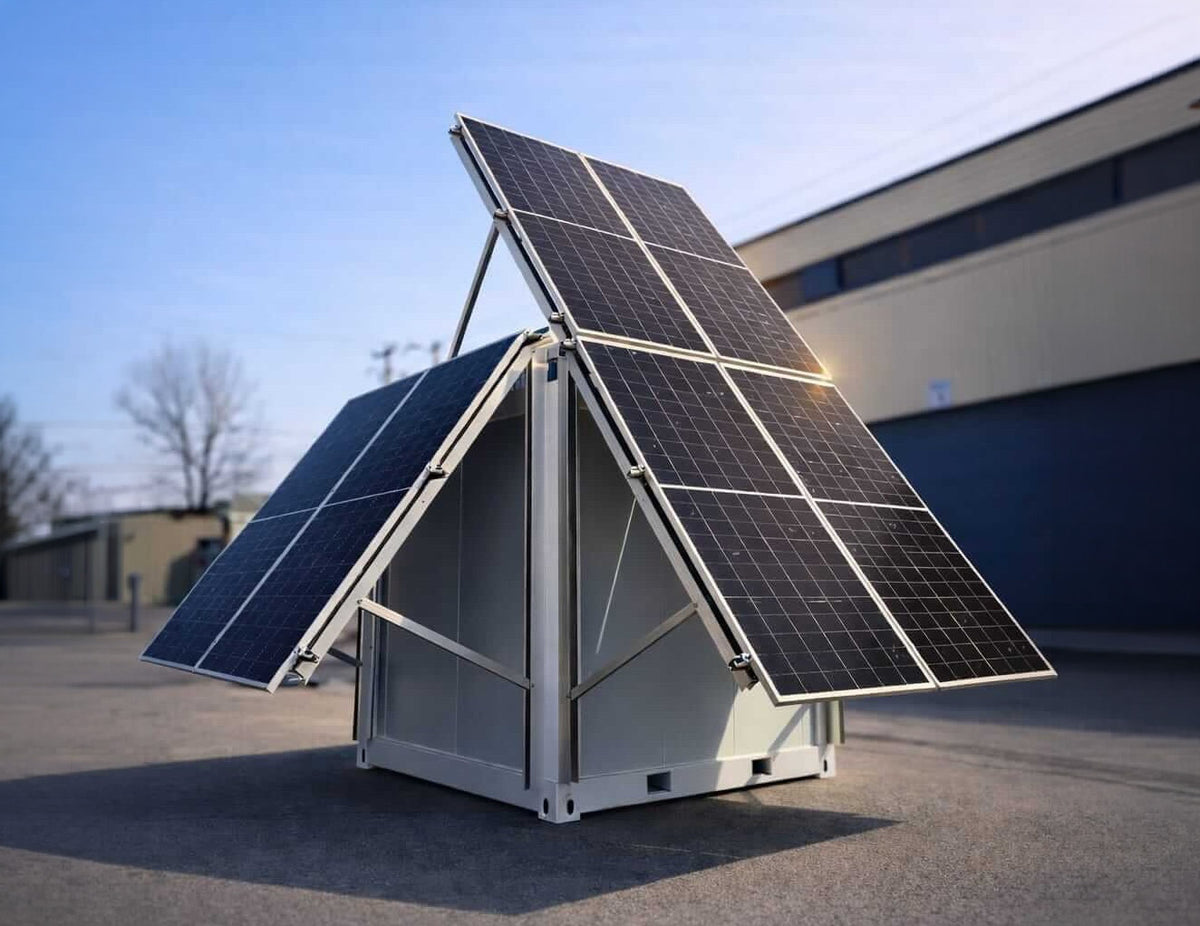 Li-Cube Power7.5 with 4800Watts of Solar Panels