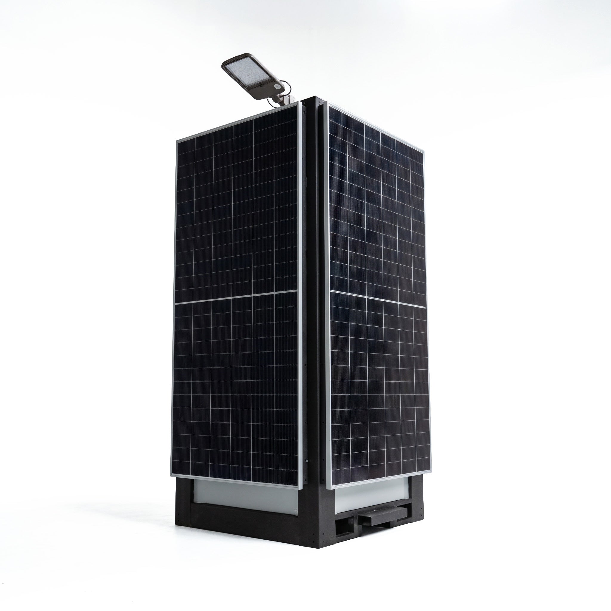Li-Cube Security with 1800W of Solar Panels