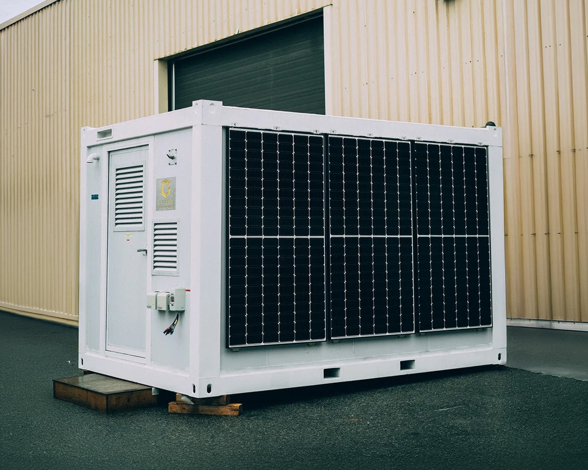 Li-Cube Power10 Solar-Ready Container System Base