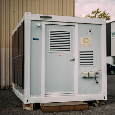 Li-Cube Power10 Solar-Ready Container System Base