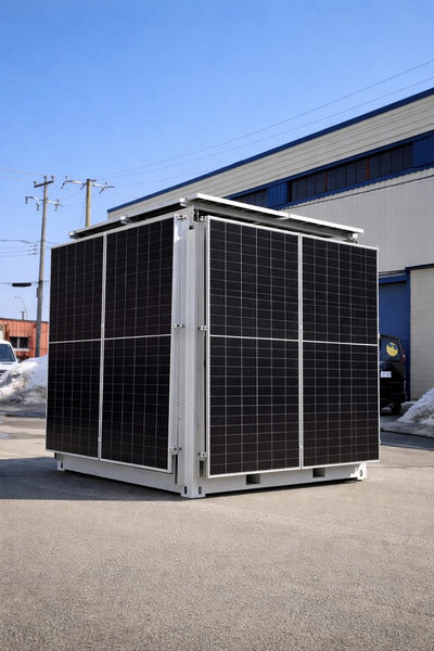 Li-Cube Power7.5 with 4800Watts of Solar Panels