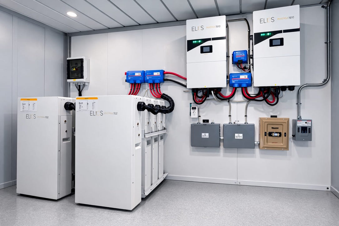 Li-Cube Power10 Solar-Ready Container System Base