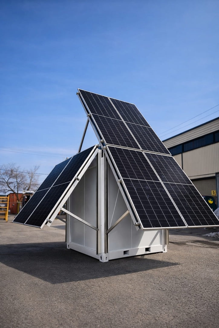 4,800 W Bifacial Solar Array