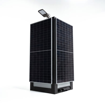 Li-Cube Security with 1800W of Solar Panels
