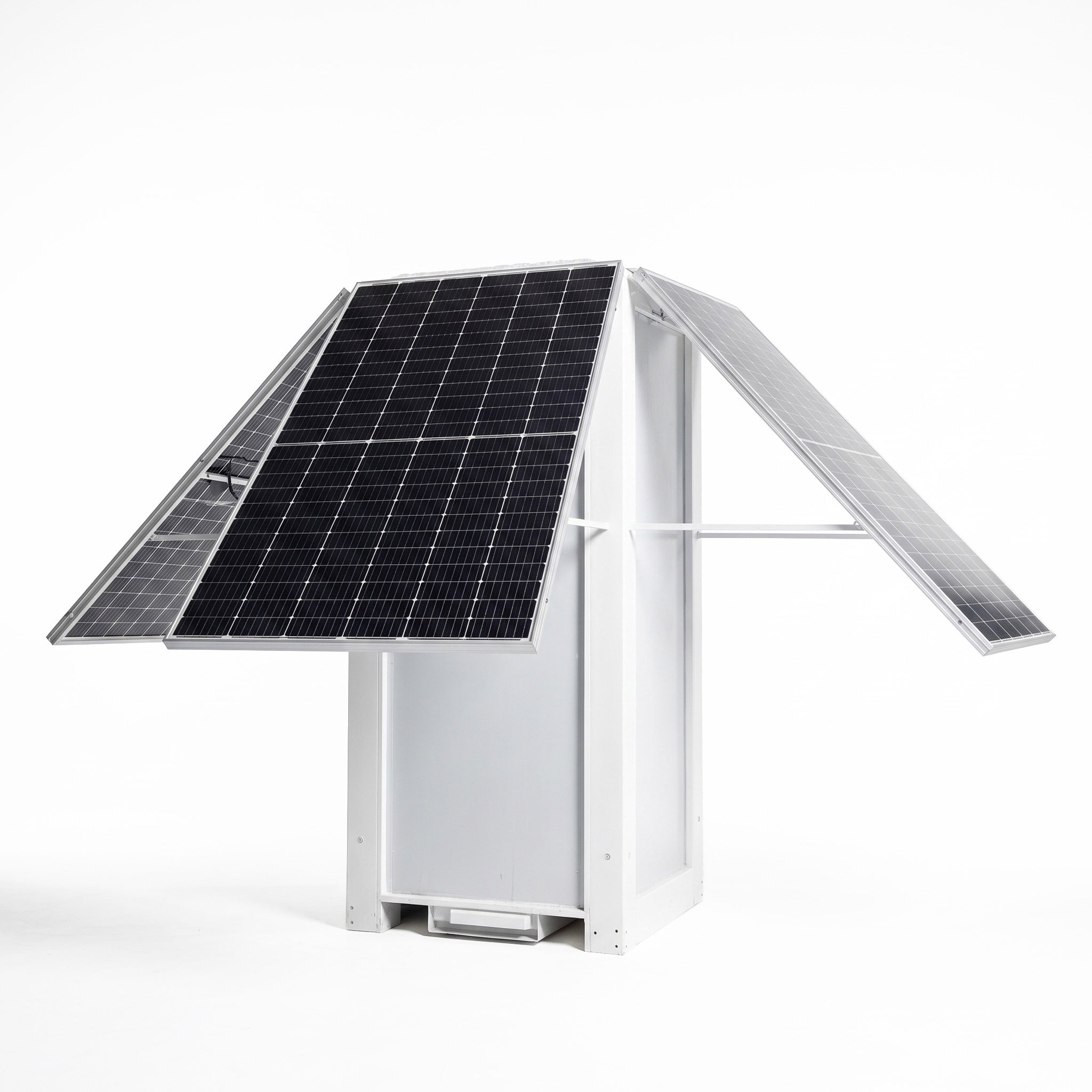 Li-Cube Security with 1800W of Solar Panels